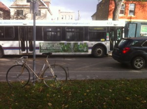 Bike and bus