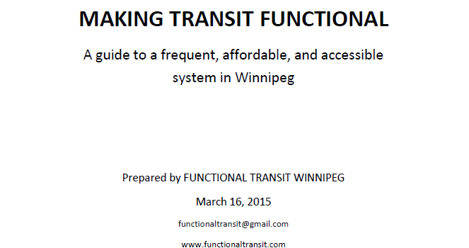 Read our report: Making Transit Functional